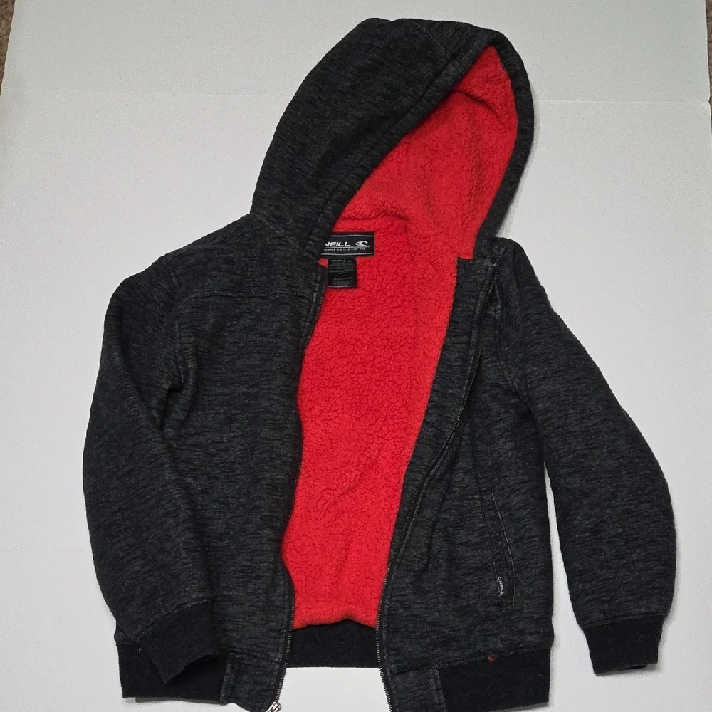 O'Neill Lg. Charcoal Fleece Lined‎ Hoodie